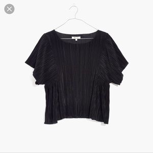 Micropleated Madewell Blouse